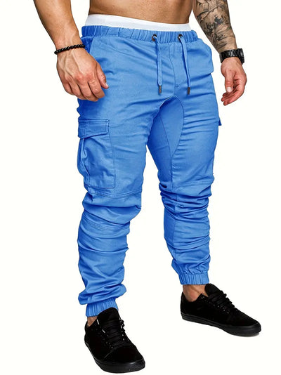 Slim-Fit-Cargohose aus Baumwollmischung für Herren