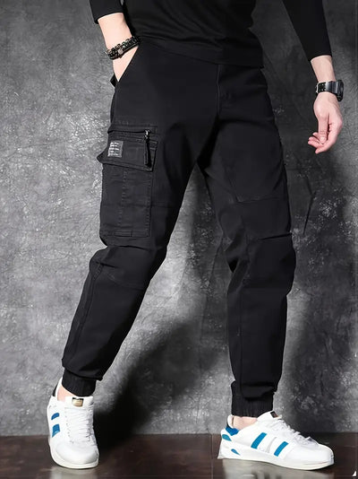 Tapered Joggers im Streetstyle mit mehreren Taschen