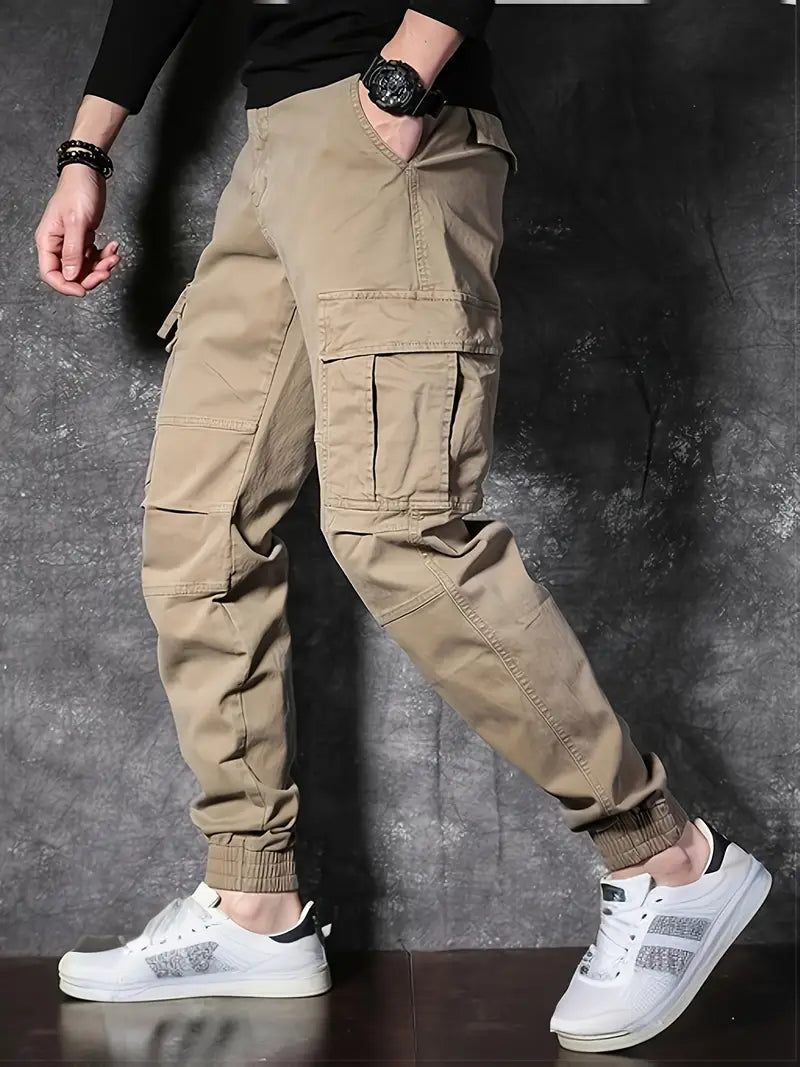 Tapered Joggers im Streetstyle mit mehreren Taschen