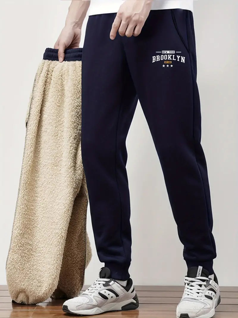 Brooklyn Spirit Thermo-Jogginghose mit Fleece-Futter, leger