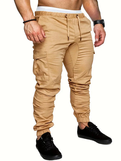 Slim-Fit-Cargohose aus Baumwollmischung für Herren