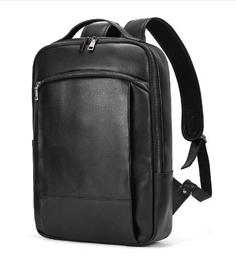 LeatherTech – Eleganter Rucksack aus Leder für deinen Laptop