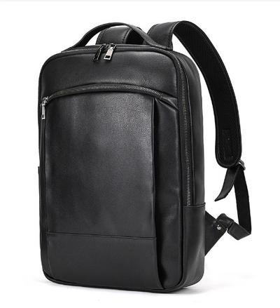 LeatherTech – Eleganter Rucksack aus Leder für deinen Laptop