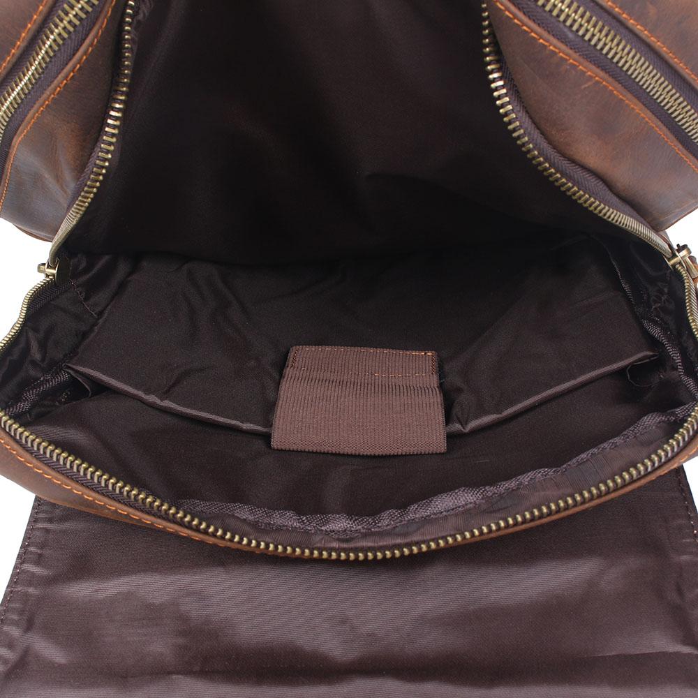 ClassicBrown – Eleganter Leder-Rucksack in braun für jedes Abenteuer